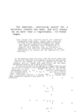 Glitch Studies Manifesto | PDF