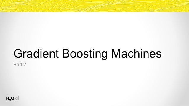 h2o gradient boosting