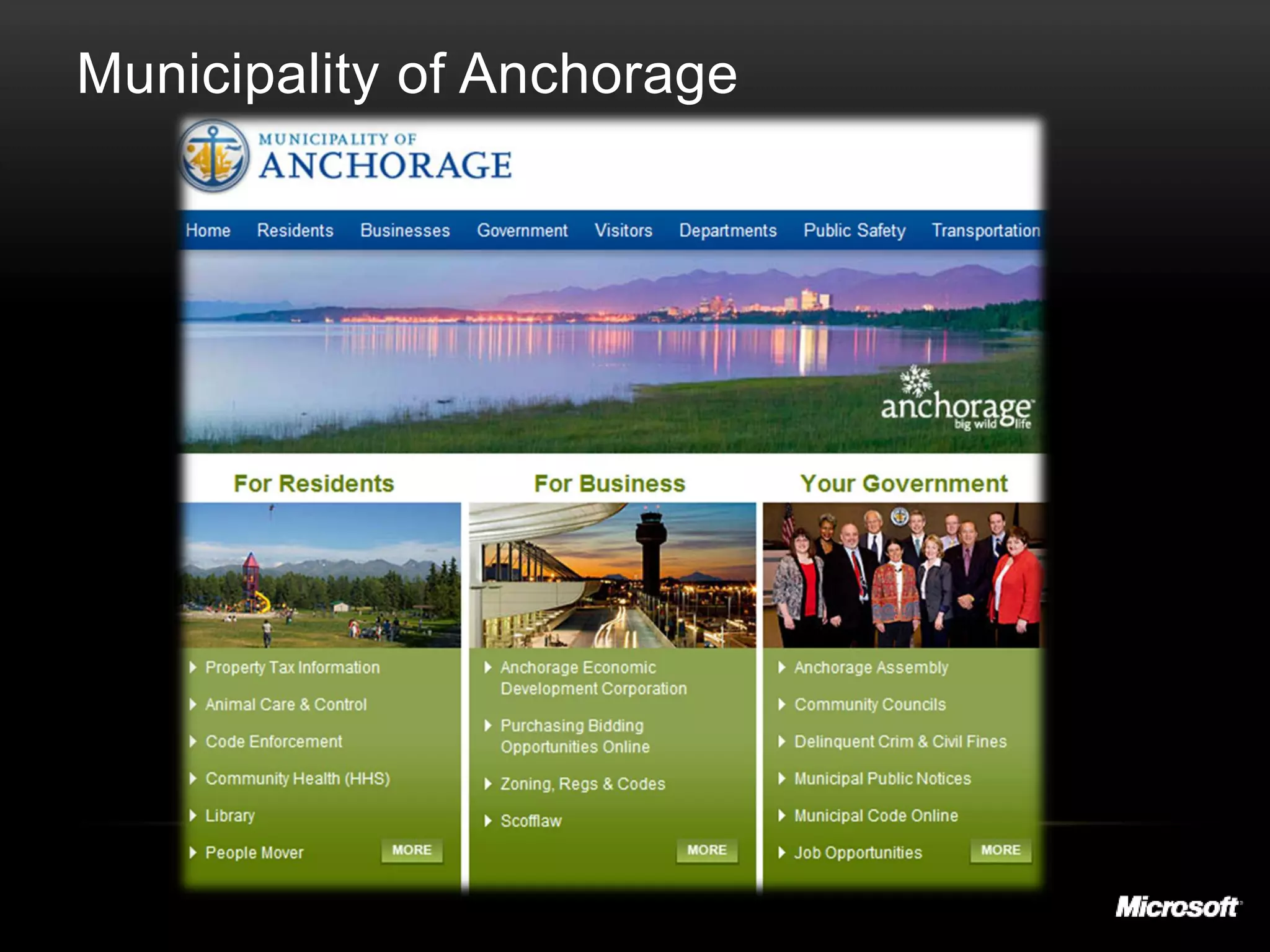 Municipality of Anchorage
 