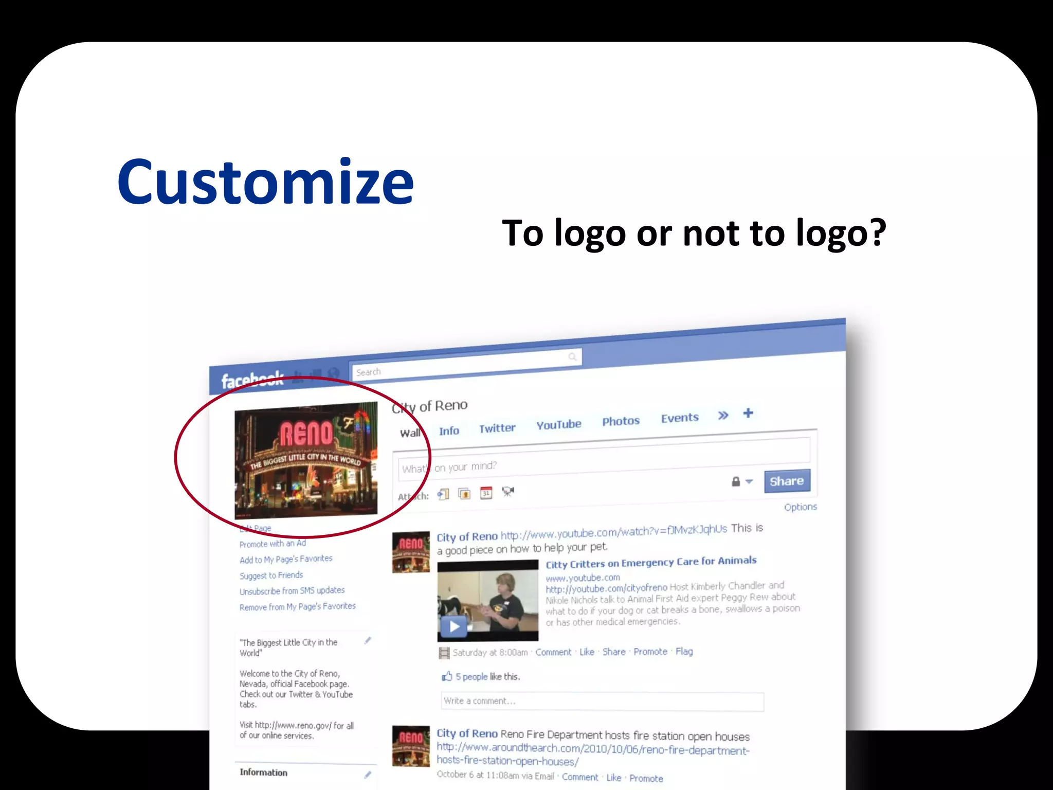 Customize
            To logo or not to logo?
 