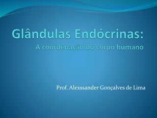 Prof. Alexssander Gonçalves de Lima
 