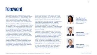 Foreword
Over the past two years, organizations have moved
rapidly from experimenting with AI to deploying it across
the business. Investment is up. Ambition is high. And
belief in AI’s potential is no longer in doubt. What is
now coming into focus, clearly and decisively, is that
execution, not experimentation, is the real differentiator.
The inaugural Global AI Pulse reveals a widening gap
between organizations that are adopting AI and those that
are translating it into sustained enterprise value. A small
but growing group is pulling ahead. These organizations
are moving beyond isolated use cases to fundamentally
reimagining how work gets done — how decisions are
made, how workflows operate and how value is created.
They are not simply adding AI to existing processes.
They are aligning operating models, governance, data,
and talent in ways that allow AI to scale responsibly and
deliver measurable outcomes.
For many leaders, the question has shifted from
whether to invest in AI to how to orchestrate it across
the enterprise. As AI becomes more embedded into
everyday operations, complexity rises. Systems must
work together. Risk and accountability must be actively
managed. And the workforce must be ready.
Without these foundations, organizations risk scaling
activity rather than impact. For a focused look at how
these patterns play out by industry, see the standalone
Global AI Pulse Q1 2026: Sector insights companion.
Trust sits at the center of this next phase. The organizations
making the most progress recognize that there is no
agentic future without governance that can keep pace.
Transparency, security and human oversight are not
constraints on innovation, but enablers of scale. Responsible
AI is no longer a parallel conversation. It is a prerequisite for
sustained advantage.
The Global AI Pulse is designed to track this shift from
deployment to orchestration as it unfolds. Each quarter,
we will explore how leaders across industries and regions
are navigating the practical realities of scaling AI, where
they are encountering friction, and what separates
those turning investment into advantage from those still
searching for results. The message from this first edition
is clear: the next era of AI advantage will be defined
less by the tools organizations choose and more by how
effectively they rewire themselves to put AI to work.
We hope the insights that follow help sharpen leaders’
focus on what comes next and support the speed,
ambition, and responsibility this moment demands.
Priya Emmanuel
Global Head of the aIQ
Program and Regional AI
Lead for the Americas
KPMG in the US
Benedikt Höck
Regional AI Lead for EMEA
KPMG in Germany
Simon Benson
Regional AI Lead for ASPAC
KPMG Australia
Global AI Pulse Q1 2026 | 2
© 2026 Copyright owned by one or more of the KPMG International entities. KPMG International entities provide no services to clients. All rights reserved.
 
