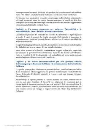 © The European House – Ambrosetti 33
hanno promosso interventi finalizzati alla gestione dei posizionamenti nei ranking-
P...