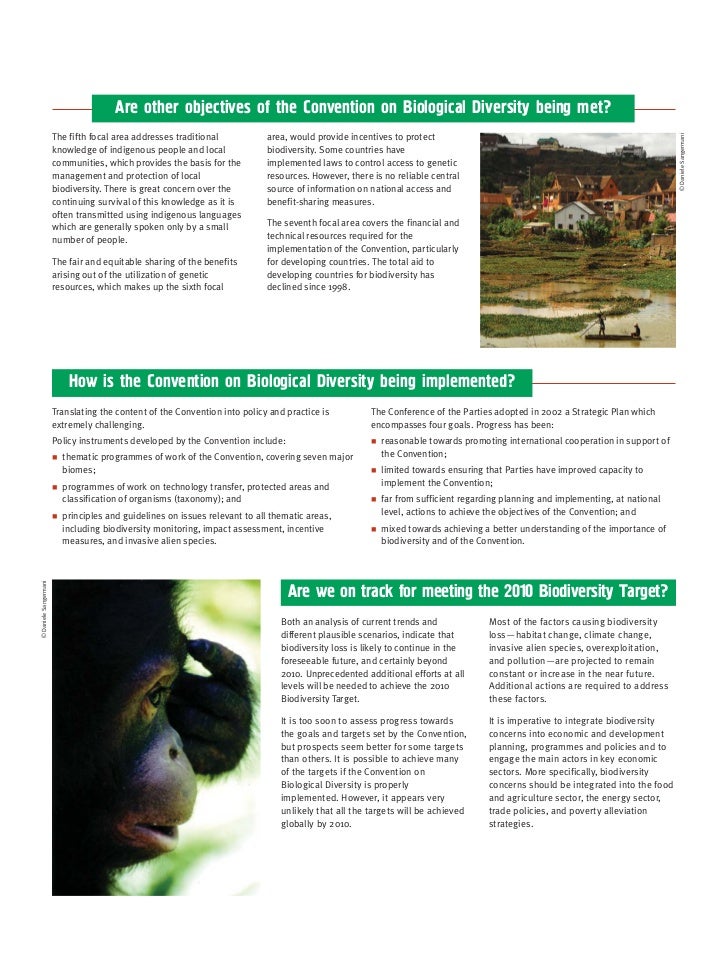 Scientific Facts on Biodiversity A Global Outlook