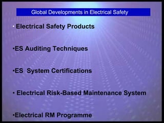Global Electrical Safety | PPT