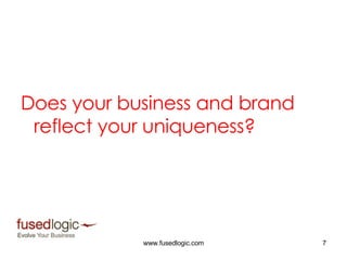 Does your business and brand reflect your uniqueness? 