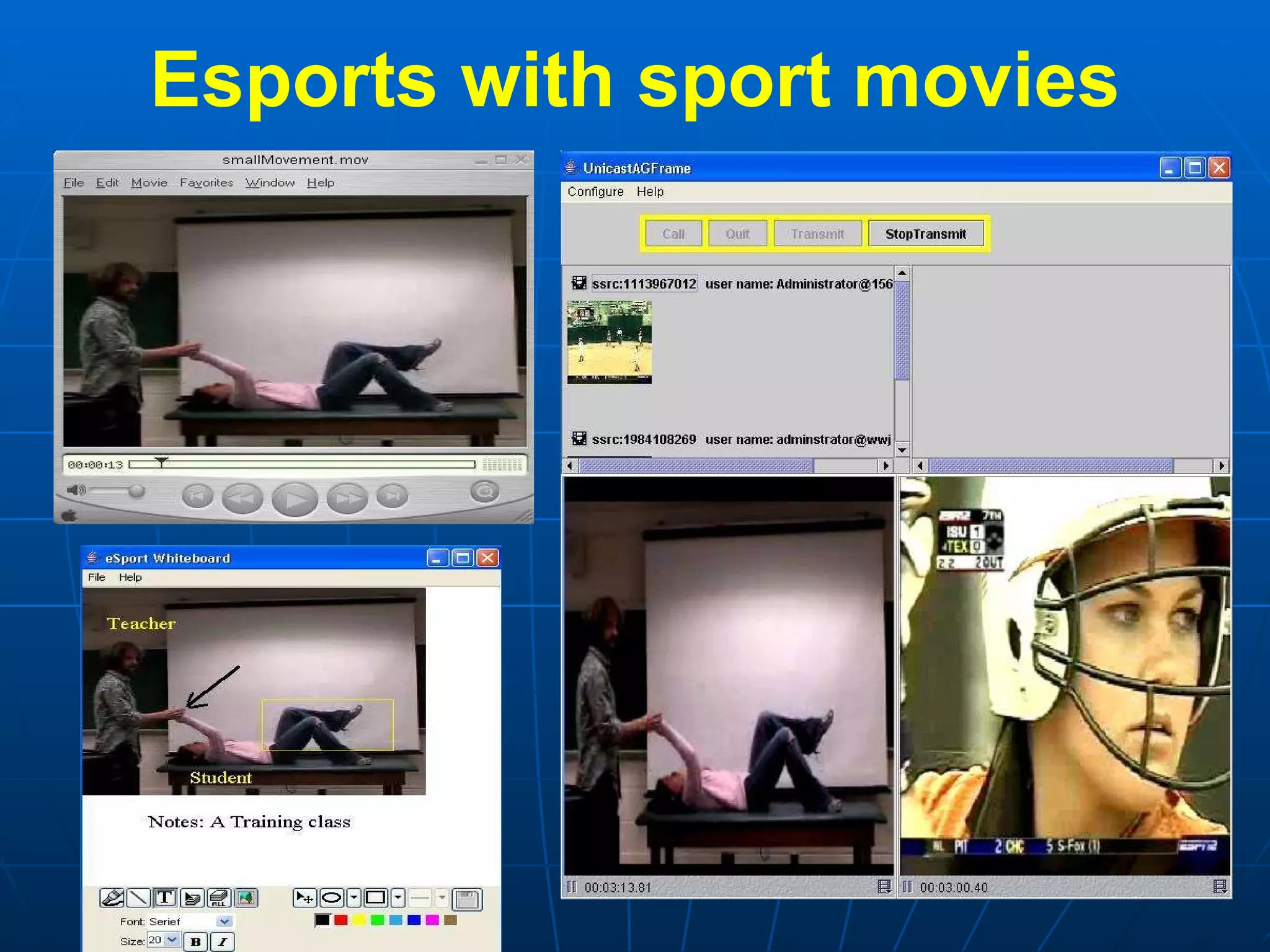 Esports with sport movies 