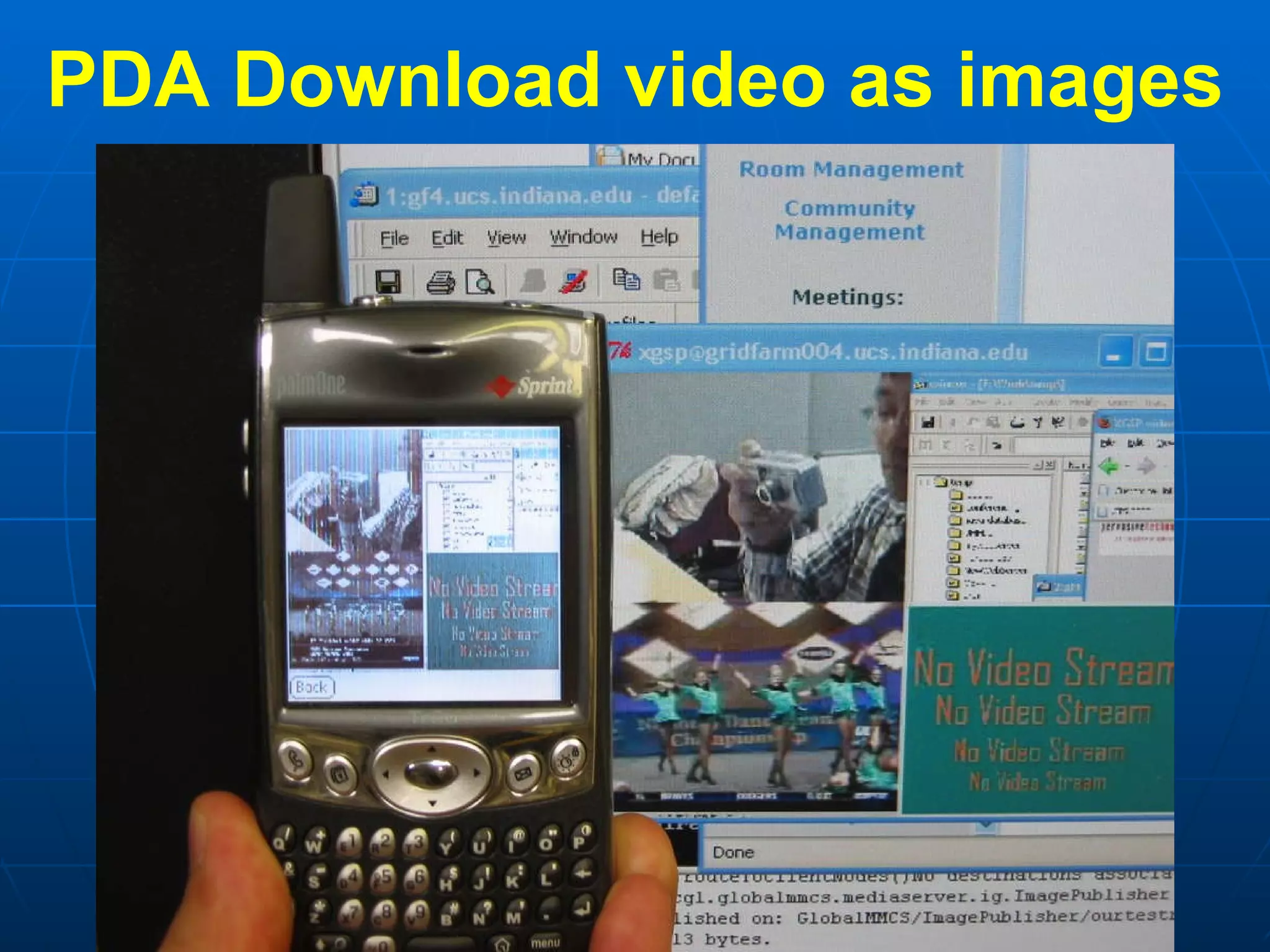 PDA Download video as images 