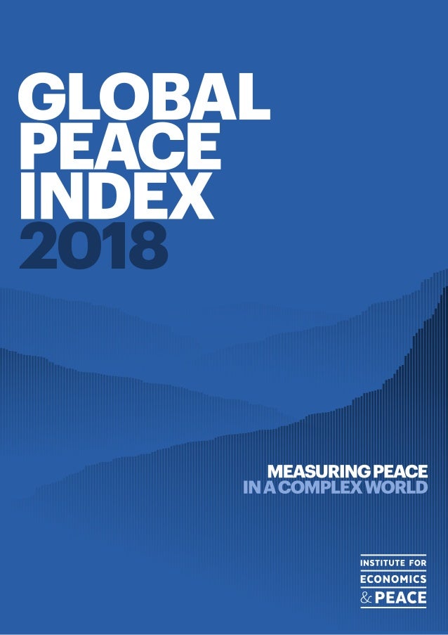 Index 2018. Global peace index. global peace.