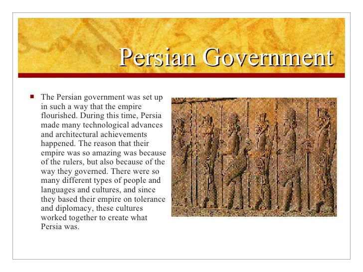 Persians Project Persian Achievements