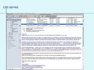List-serves 