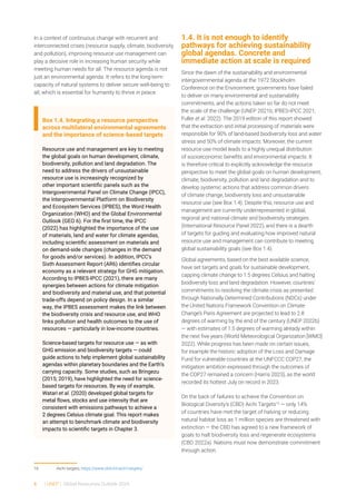 UNEP Global Resource Outlook 2024 - Full report | PDF