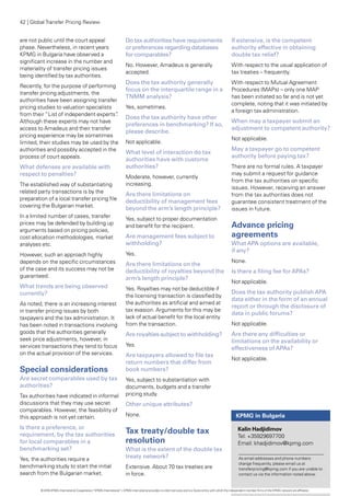 Global transfer pricing review by KPMG International | PDF