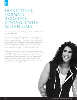 Global Trust in Advertising Report by Nielsen