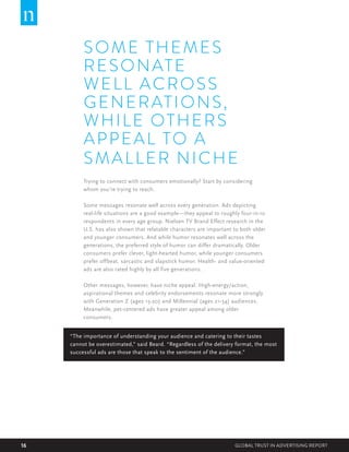 Global Trust in Advertising Report by Nielsen