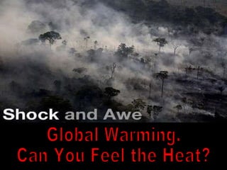Global Warming. Can You Feel the Heat? 