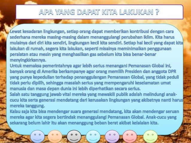 Global warming (Pemanasan Global)