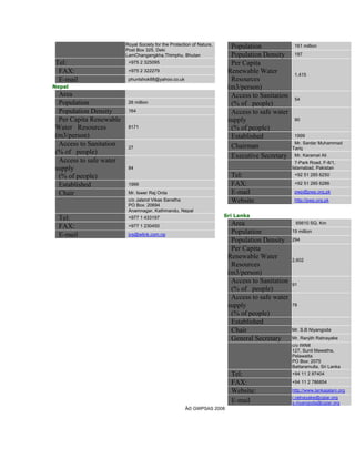 Global Water Programme