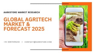 Global agritech industry records potential cagr of more than 18%