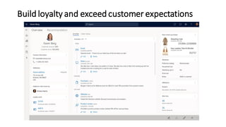 Build loyalty and exceed customer expectations
 