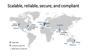Scalable, reliable, secure, and compliant
 
