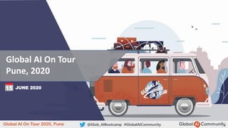 Global AI On Tour 2020, Pune @Glob_AIBootcamp #GlobalAICommunity
Global AI On Tour
Pune, 2020
JUNE 2020
 