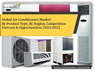 M a r k e t I n t e l l i g e n c e . C o n s u l t i n g
Global Air Conditioners Market
By Product Type, By Region, Competition
Forecast & Opportunities, 2012-2022
 