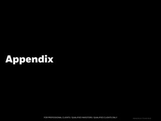 Appendix
FOR PROFESSIONAL CLIENTS / QUALIFIED INVESTORS / QUALIFIED CLIENTS ONLY FIM1023E/S-3176149-20/28
 