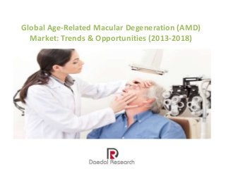 Global Age-Related Macular Degeneration (AMD)
Market: Trends & Opportunities (2013-2018)

 