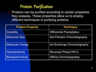 Global analysis of protein | PPT