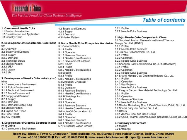 global and china needle coke industry The global and china needle coke industry 2017 market research report is a professional and in-depth study on the current state of the needle coke industry firstly, the report provides a basic overview of the industry including definitions, classifications, applications and industry chain. global and china needle coke industry The global and china needle coke industry 2017 market research report is a professional and in-depth study on the current state of the needle coke industry firstly, the report provides a basic overview of the industry including definitions, classifications, applications and industry chain.