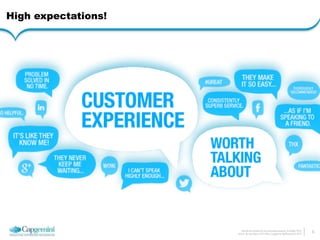 How do we architect for the connected economy 6 October 2014 
Arthur van den Boom | CTO Office | Capgemini Netherlands © 2014 
High expectations! 
6 
 