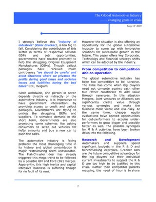 Global Auto Industry