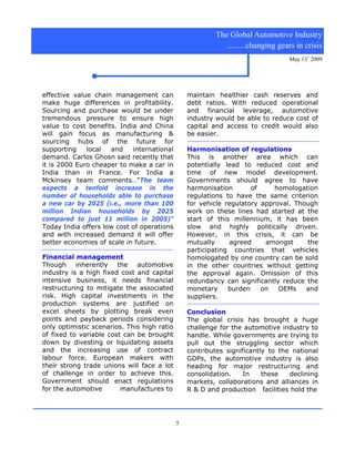 Global Auto Industry