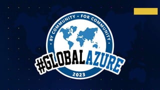 Global Azure 2023 - Building Multitenant SaaS Applications in Azure