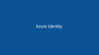 Azure Identity
 