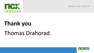Thank you
Thomas Drahorad
 