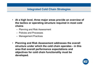 Global Best Practice in Cold Chain Management | PDF