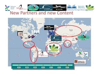 New Partners and new Content
 