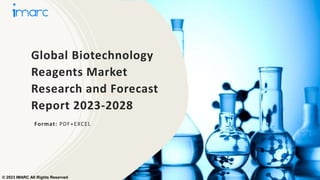 Global Biotechnology
Reagents Market
Research and Forecast
Report 2023-2028
Format: PDF+EXCEL
© 2023 IMARC All Rights Reserved
 
