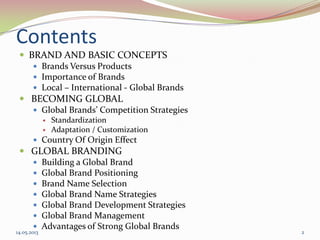 Global Branding: Definition, Advantages, And Best Practices
