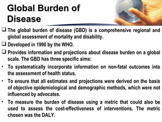 Gbd Method Global burden of disease & International Health Regulation | PPT