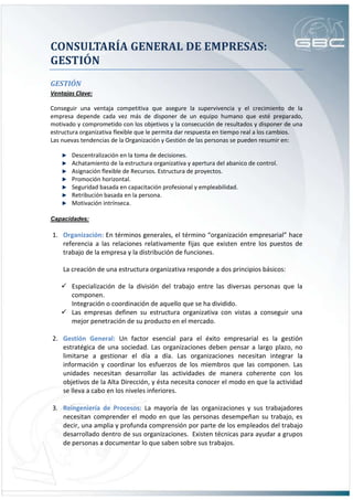 Global business consulting trabajo