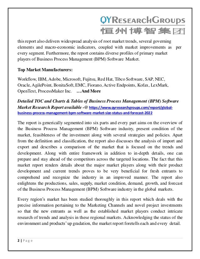 Download Business Process Management Software Market Size Photos