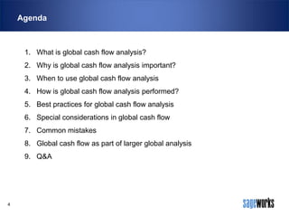 Global Cash Flow Analysis: What, When, Why, and How