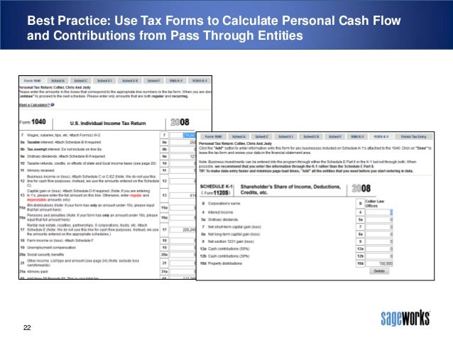 personal cash flow analysis