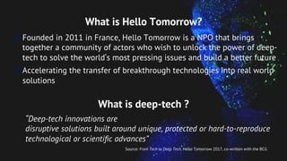 Hello Tomorrow Global Challenge English Version | PDF