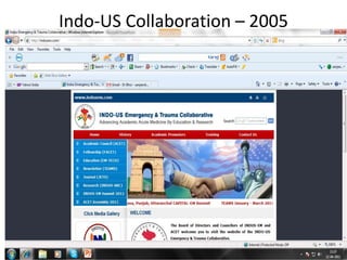 Indo-US Collaboration – 2005
 