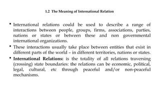 Global Trend Freshman Course Chapter One, 2025.pptx