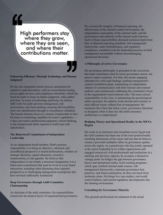 Global Chief Internal Audit Leaders Transforming Risk, Governance ...